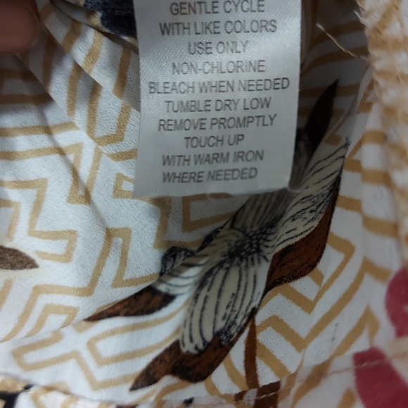 ALLISON TAYLON blouse size medium Long sleeves - Picture 7 of 9